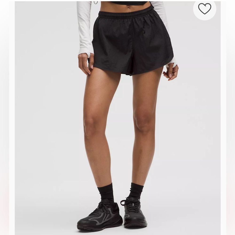 lululemon athletica Black Run-Ready Athletic Shorts